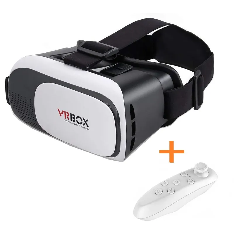 GENERICO - Lentes de Realidad Virtual  Mas Control Para Juegos