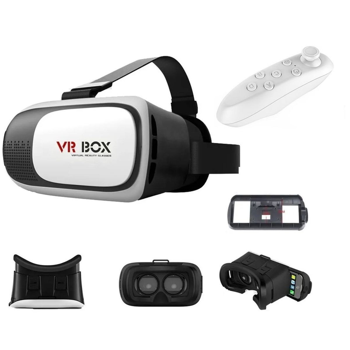 GENERICO - Lentes de Realidad Virtual  Mas Control Para Juegos