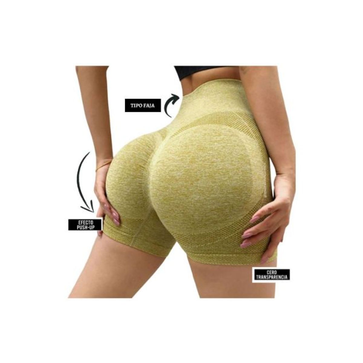 GENERICO - Short Deportivo Colombiano Push Up