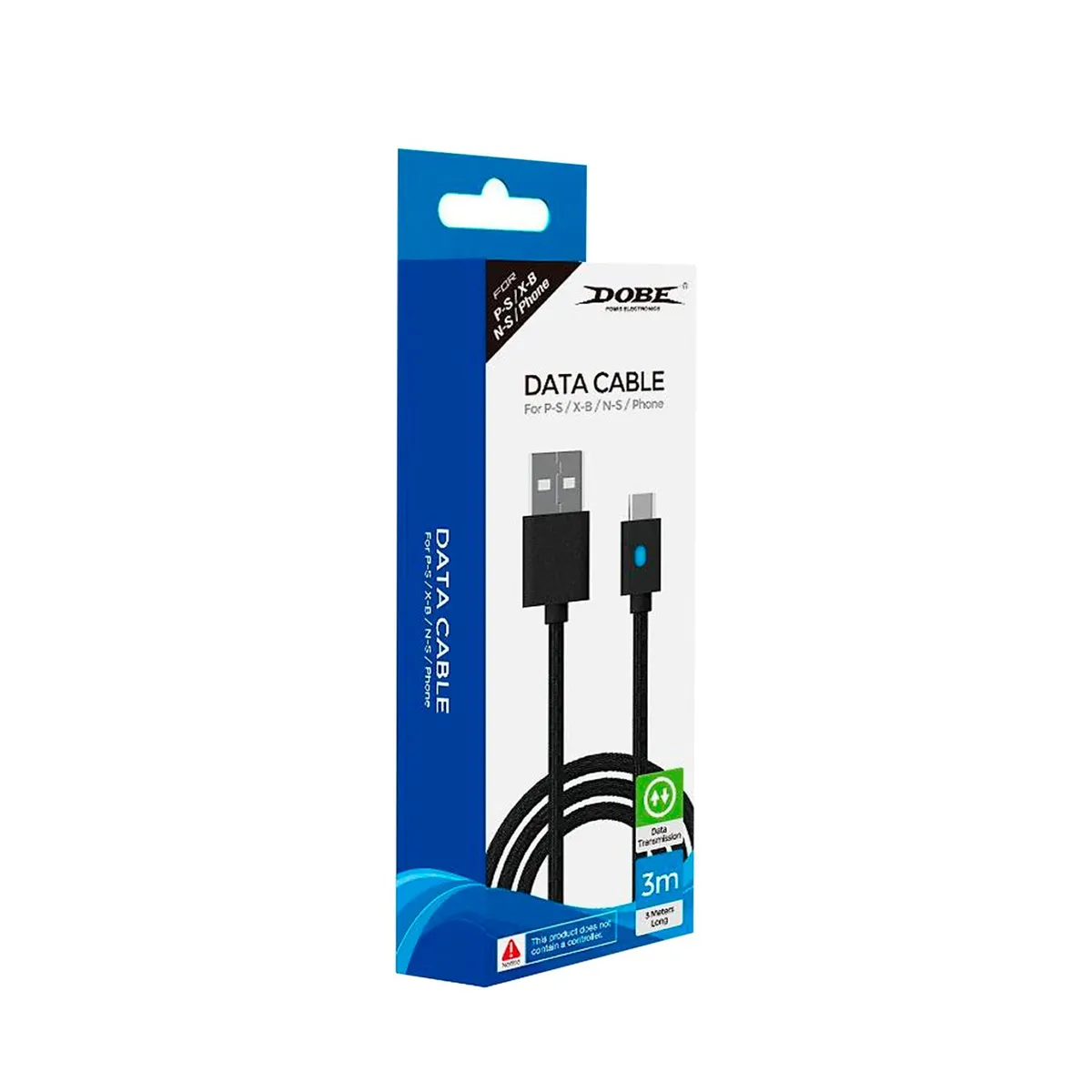 DOBE - Cable De Carga dobe Para Mando Dualsense 5 Playstation 5 Negro