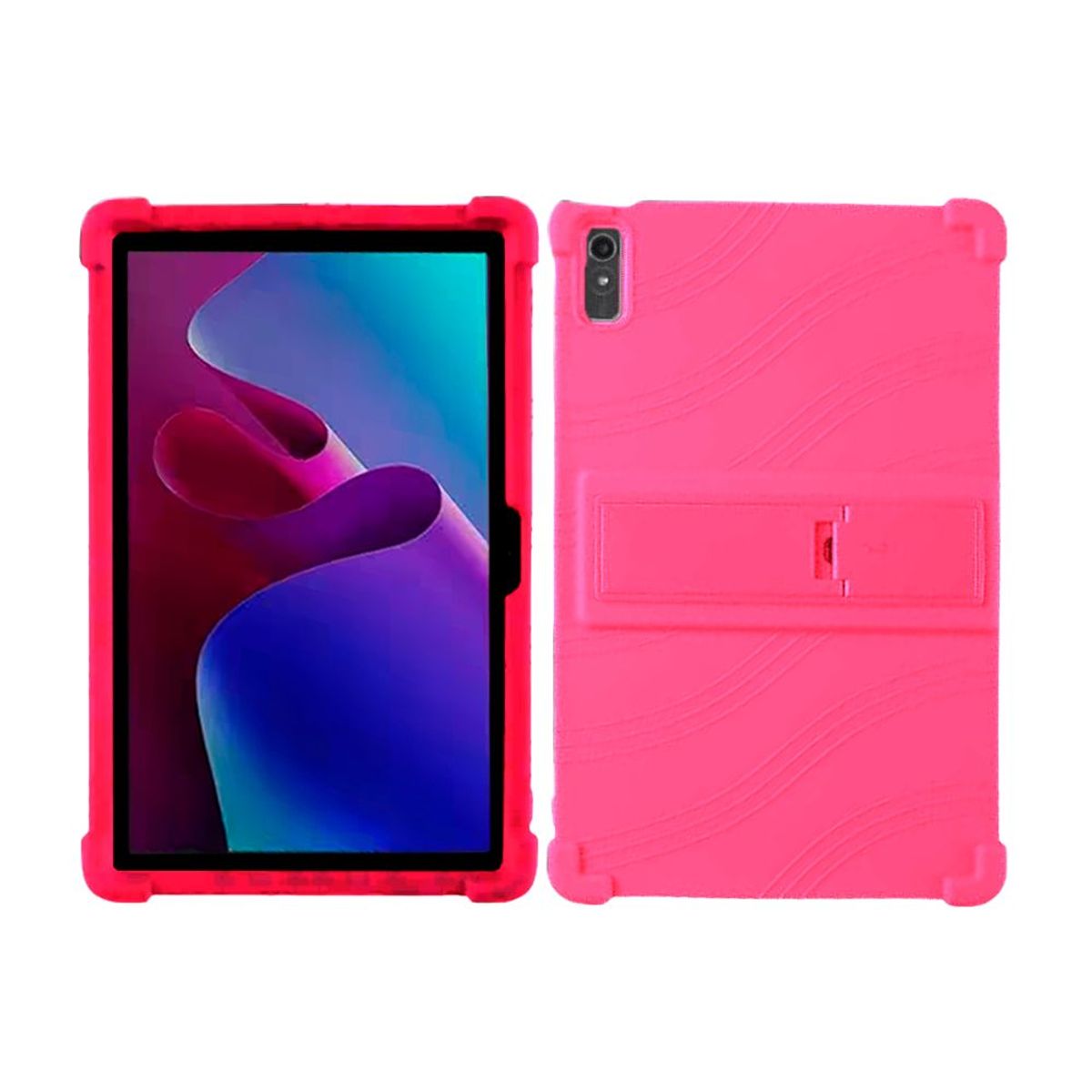 FUNDAANTIGOLPES - Funda Silicona Fucsia para tablet Lenovo Tab P11 Pro 2da Gen 2023 TB350