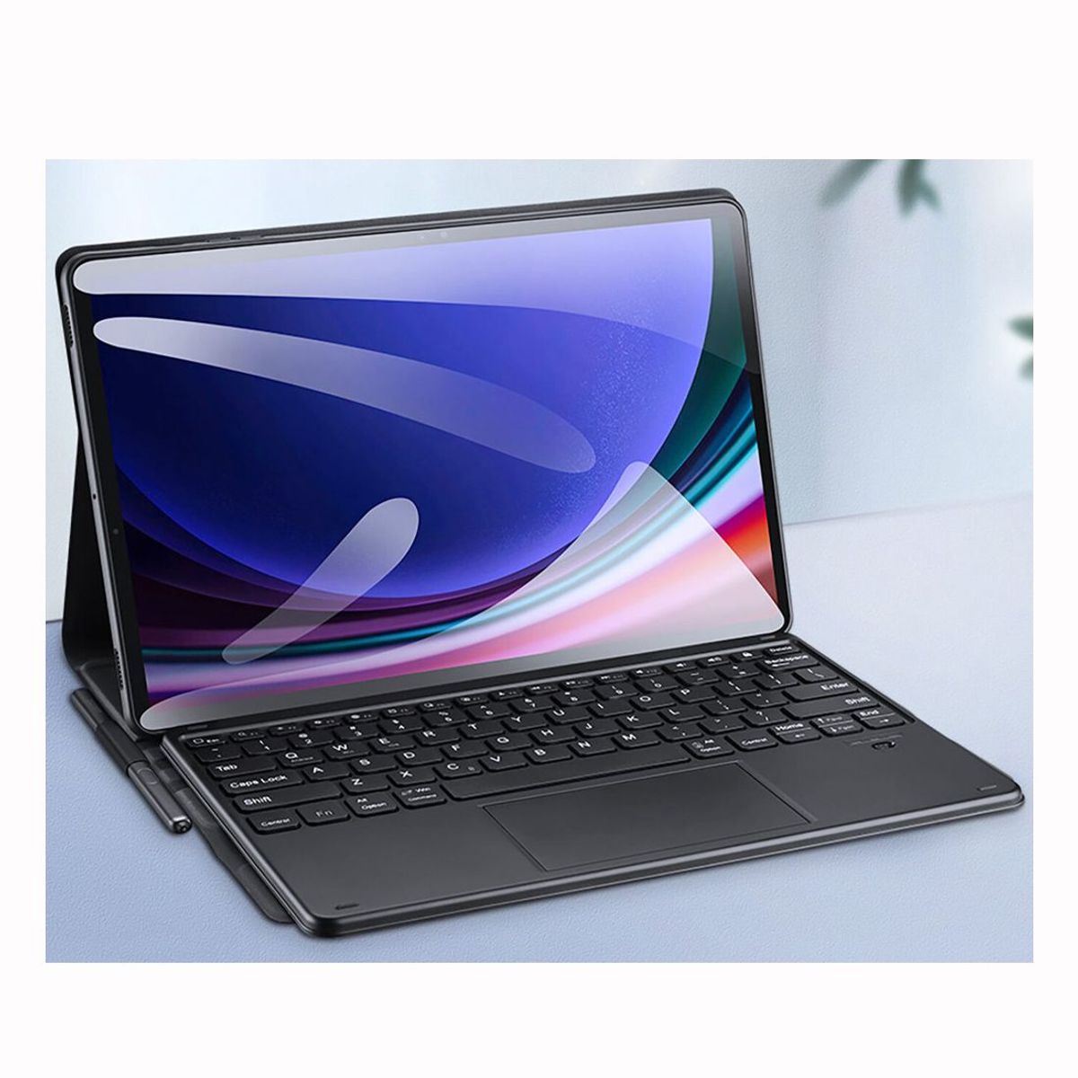 GENERICO - Funda Teclado para Samsung Galaxy Tab S9 FE PLUS 12.4 2023