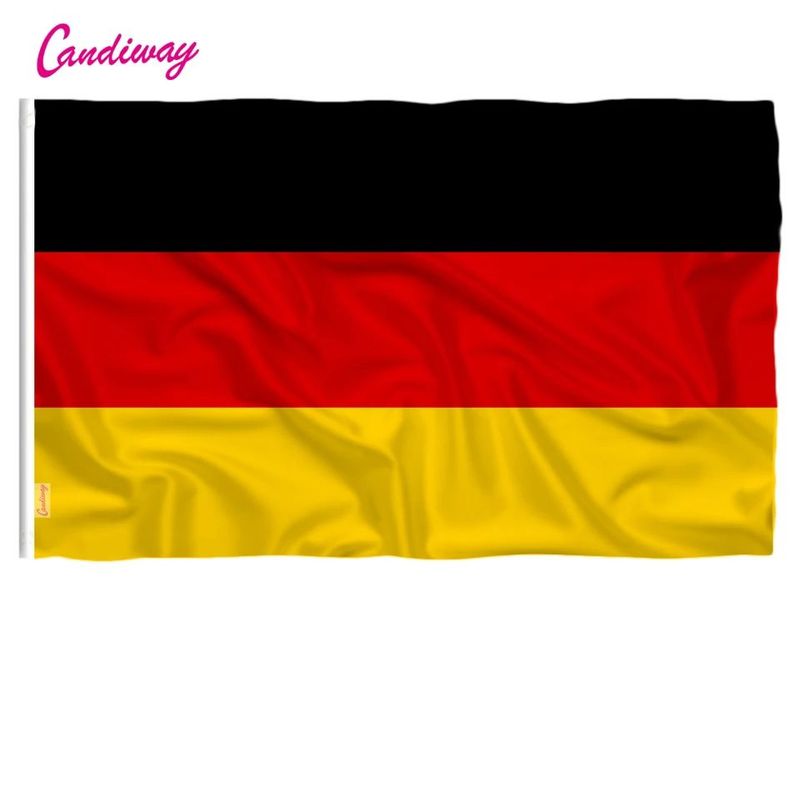 GENERICO - Bandera de Alemania 90 Cm X 150 cm en Poliester