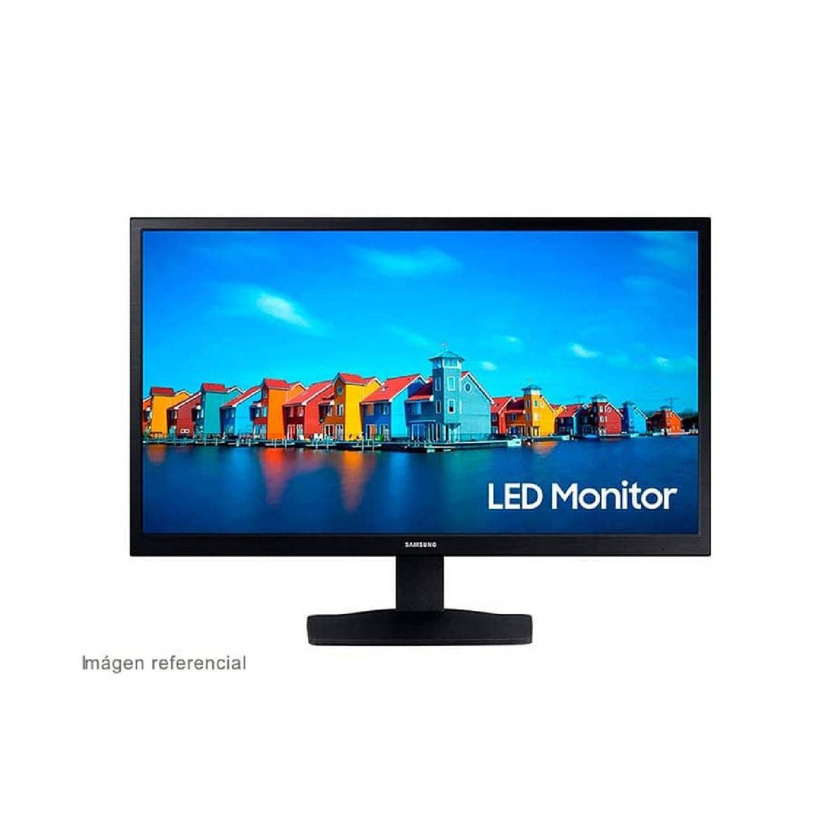 SAMSUNG - Monitor Samsung Flat LED 19" LS19A330NH, TN, 1366 x 768, VGA, HDMI,