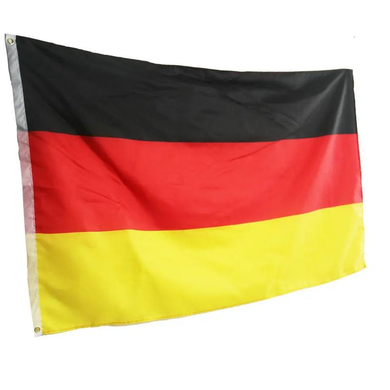 GENERICO - Bandera de Alemania 90 Cm X 150 cm en Poliester calidad A1