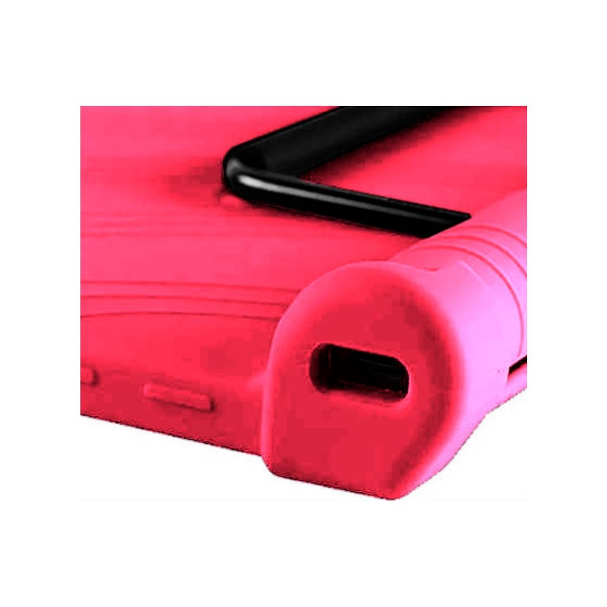 FUNDAANTIGOLPES - Funda Silicona Fucsia para tablet Lenovo Yoga Tab 13