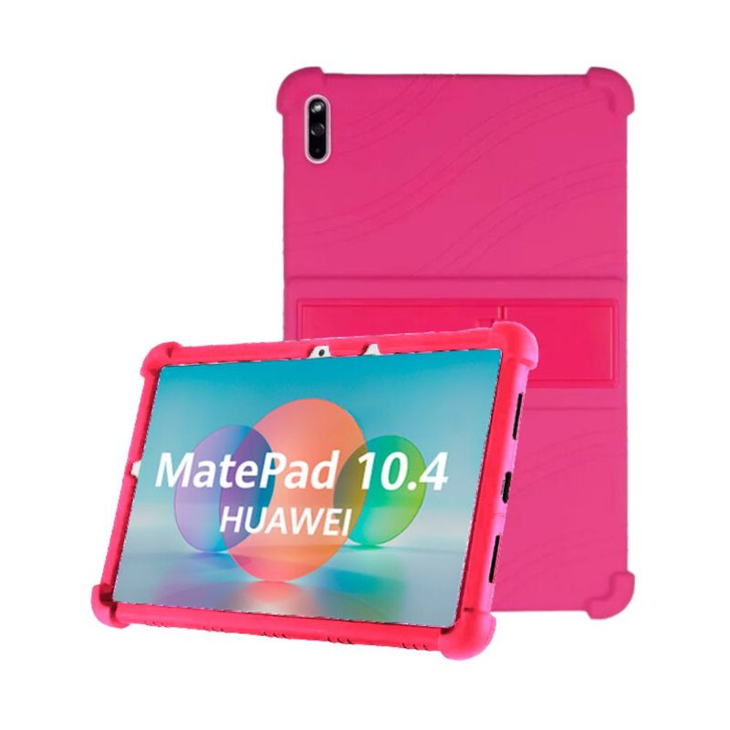 FUNDAANTIGOLPES - Funda Silicona Fucsia para tablet Huawei MatePad 10.4