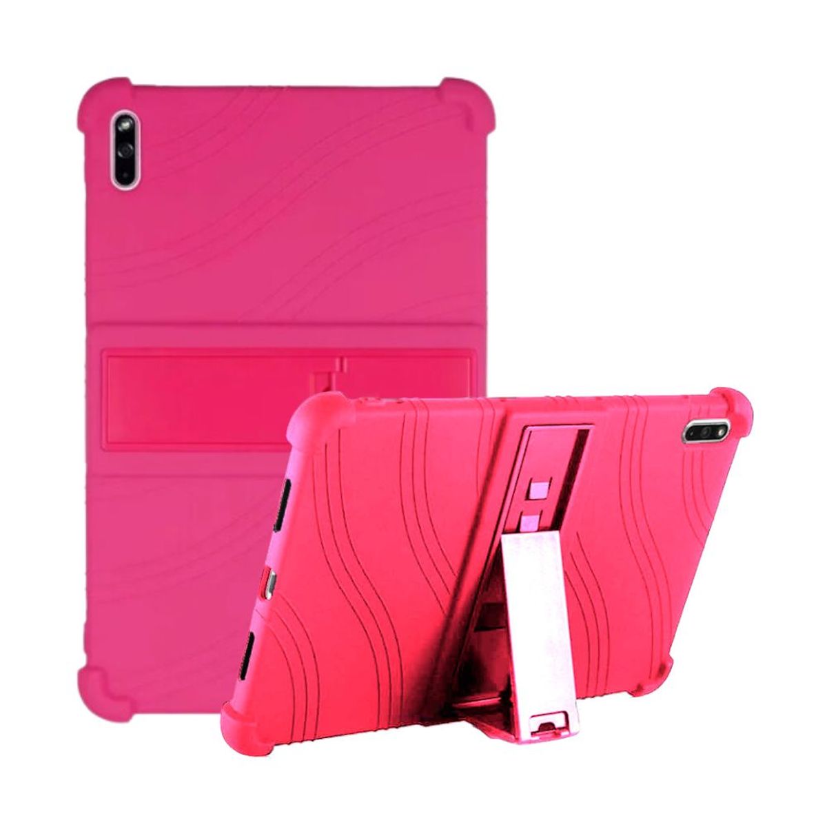 FUNDAANTIGOLPES - Funda Silicona Fucsia para tablet Huawei MatePad 10.8