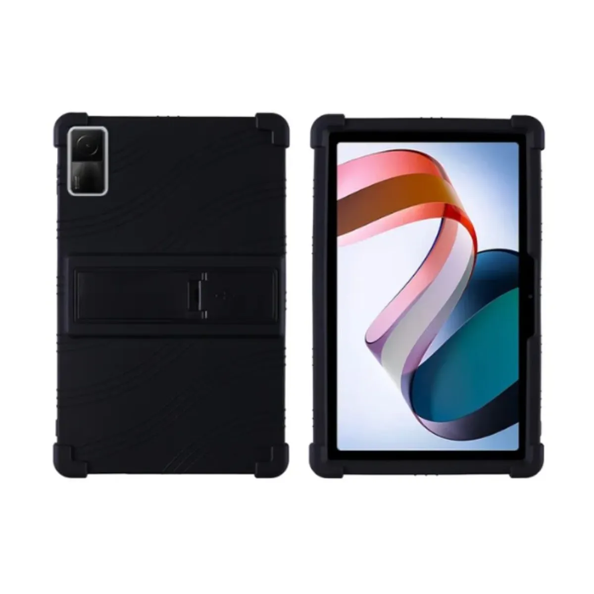 FUNDAANTIGOLPES - Funda Silicona Negro para tablet Xiaomi Redmi Pad