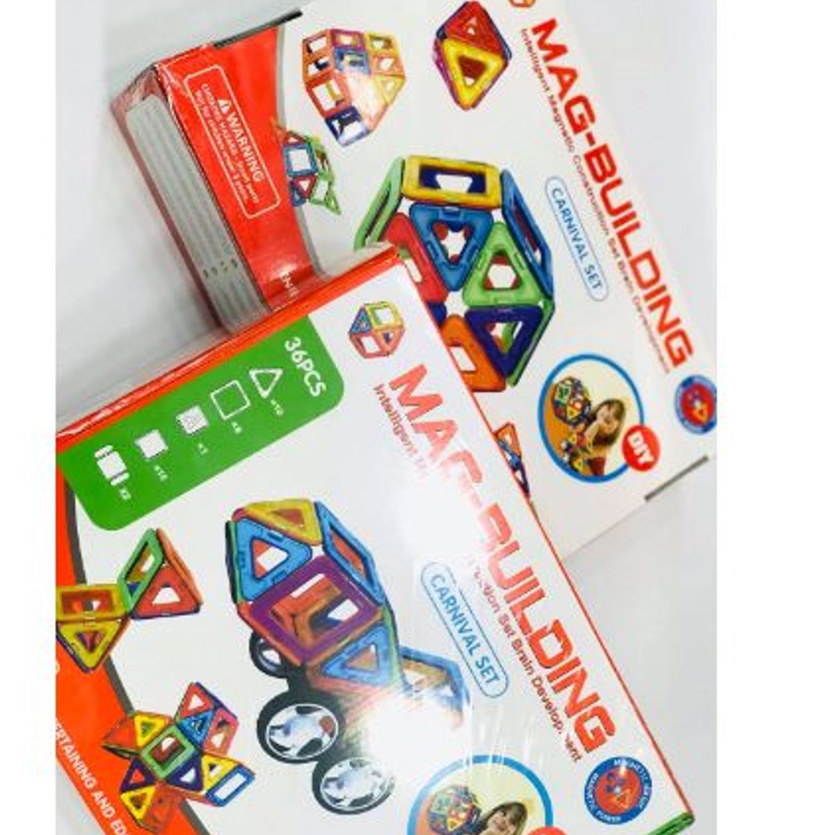 GENERICO - Bloques de construcción magnéticos para niños