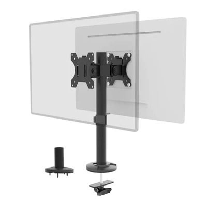 GENERICO - MONTECH- Rack de Escritorio para 2 Monitores de 17 a 32" - Doble Vista