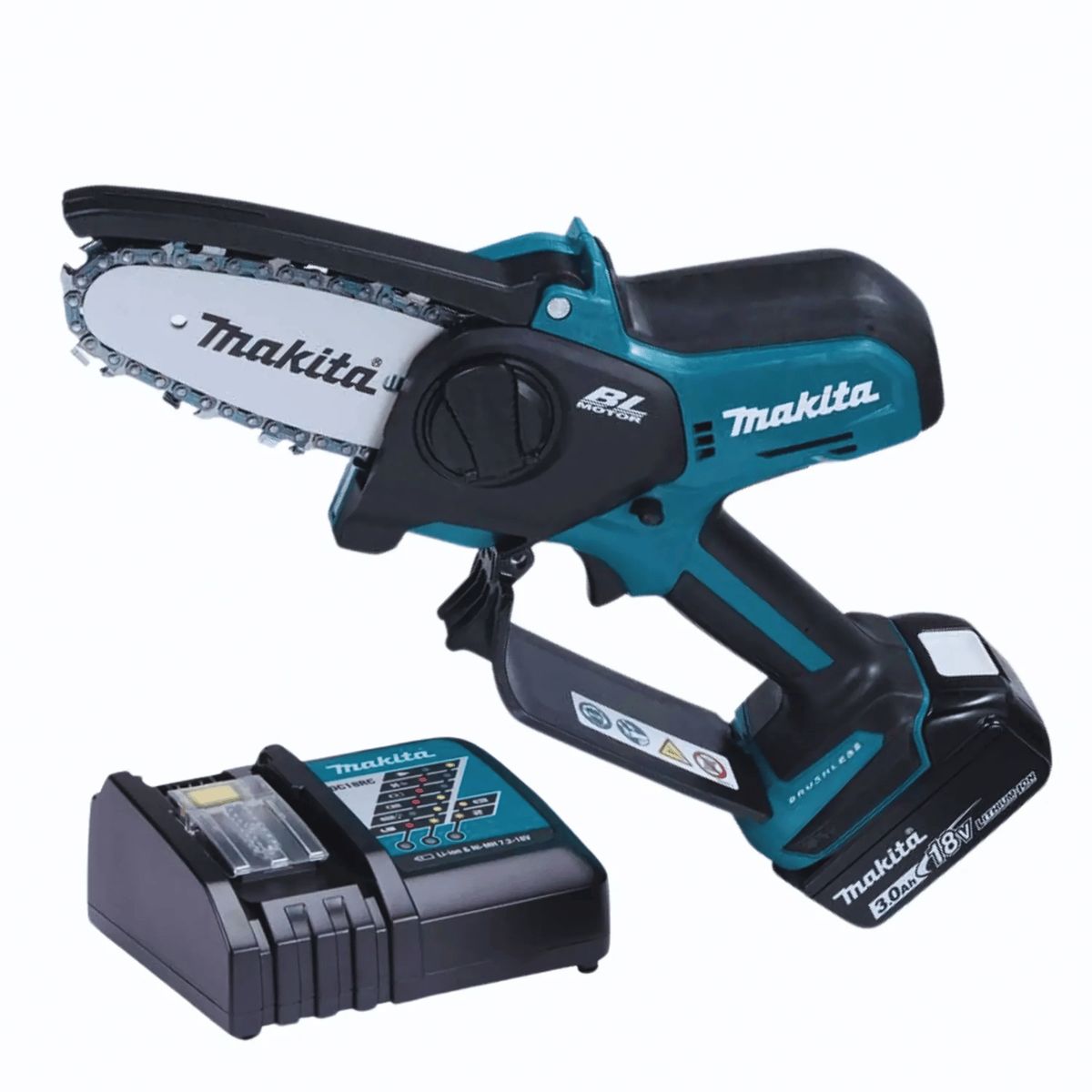 MAKITA - SIERRA DE PODA LXT INC 1 BAT 3AH Y CARGADOR DC18RC MAKITA DUC101Z