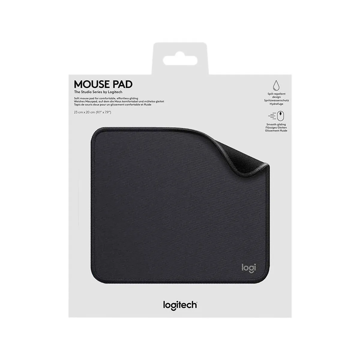 LOGITECH - Pad Mouse Logitech Anti Splash 200X230Mm Graphite