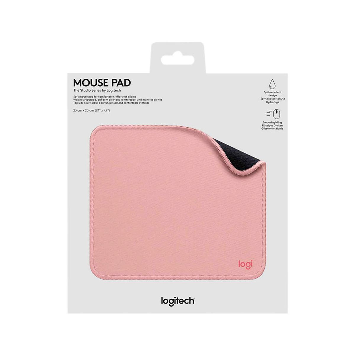 LOGITECH - Pad Mouse Logitech Anti Splash 200X230Mm Rose