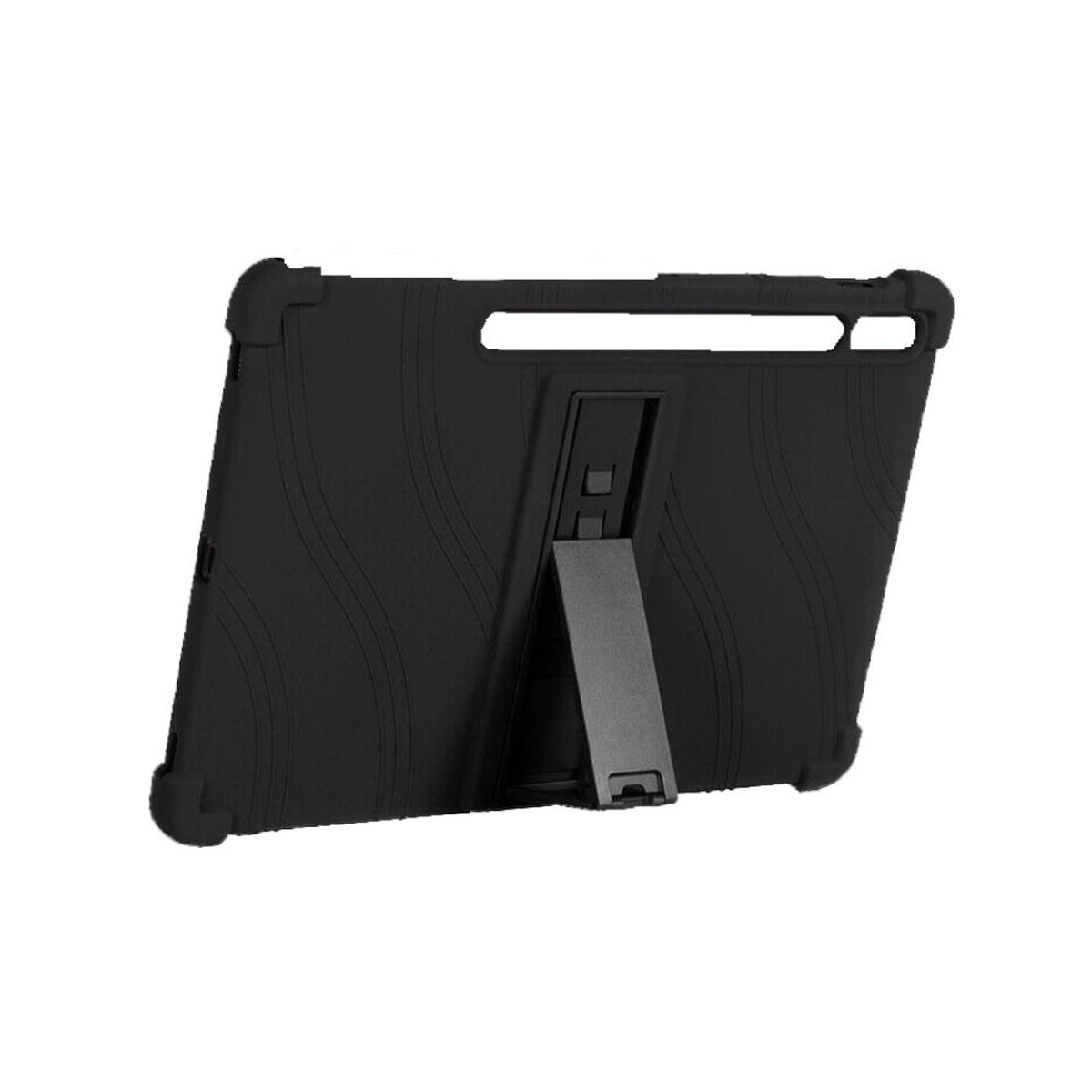 FUNDAANTIGOLPES - Funda de Silicona para Samsung Galaxy Tab S9 Plus - Negro