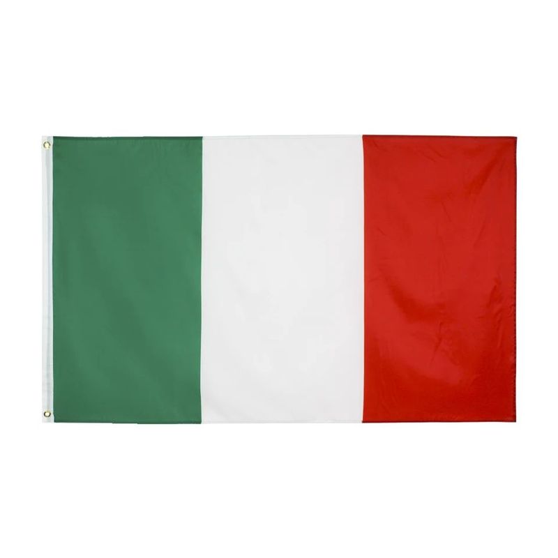 GENERICO - Bandera De Italia 60 Cm X 90 cm