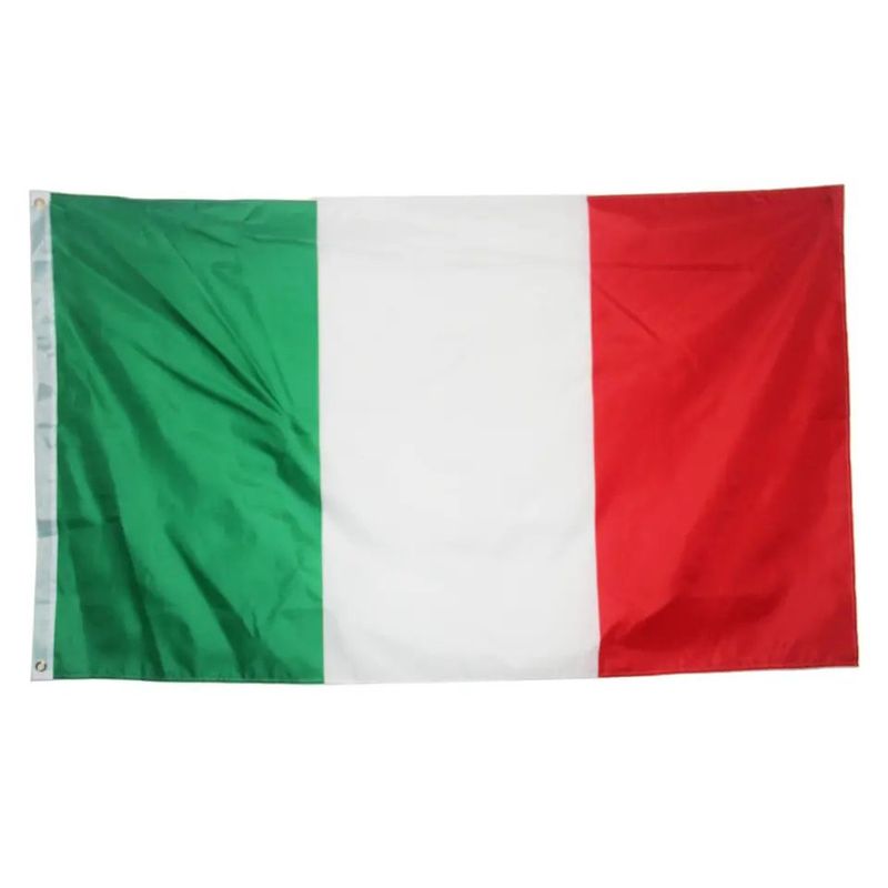 GENERICO - Bandera De Italia Cm X 90 cm en Poliéster