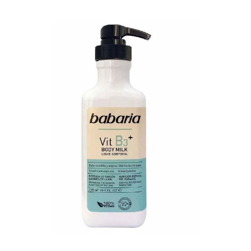 BABARIA - Leche Corporal con Vitamina B3 Babaria