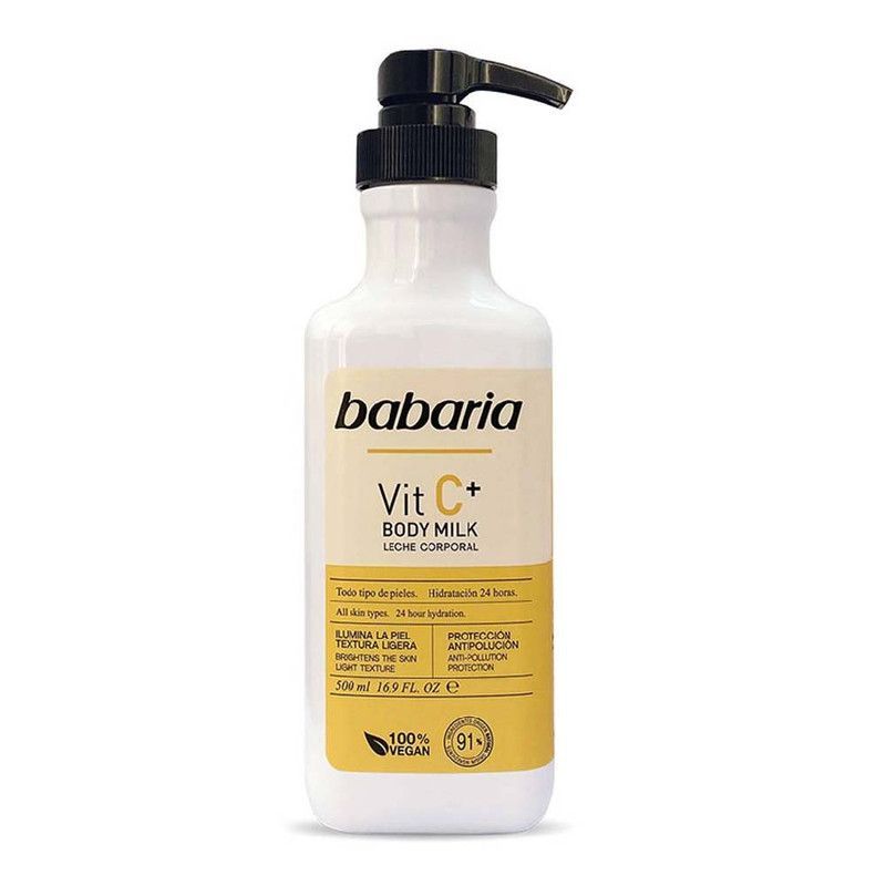 BABARIA - Leche Corporal Con Vitamina C Babaria