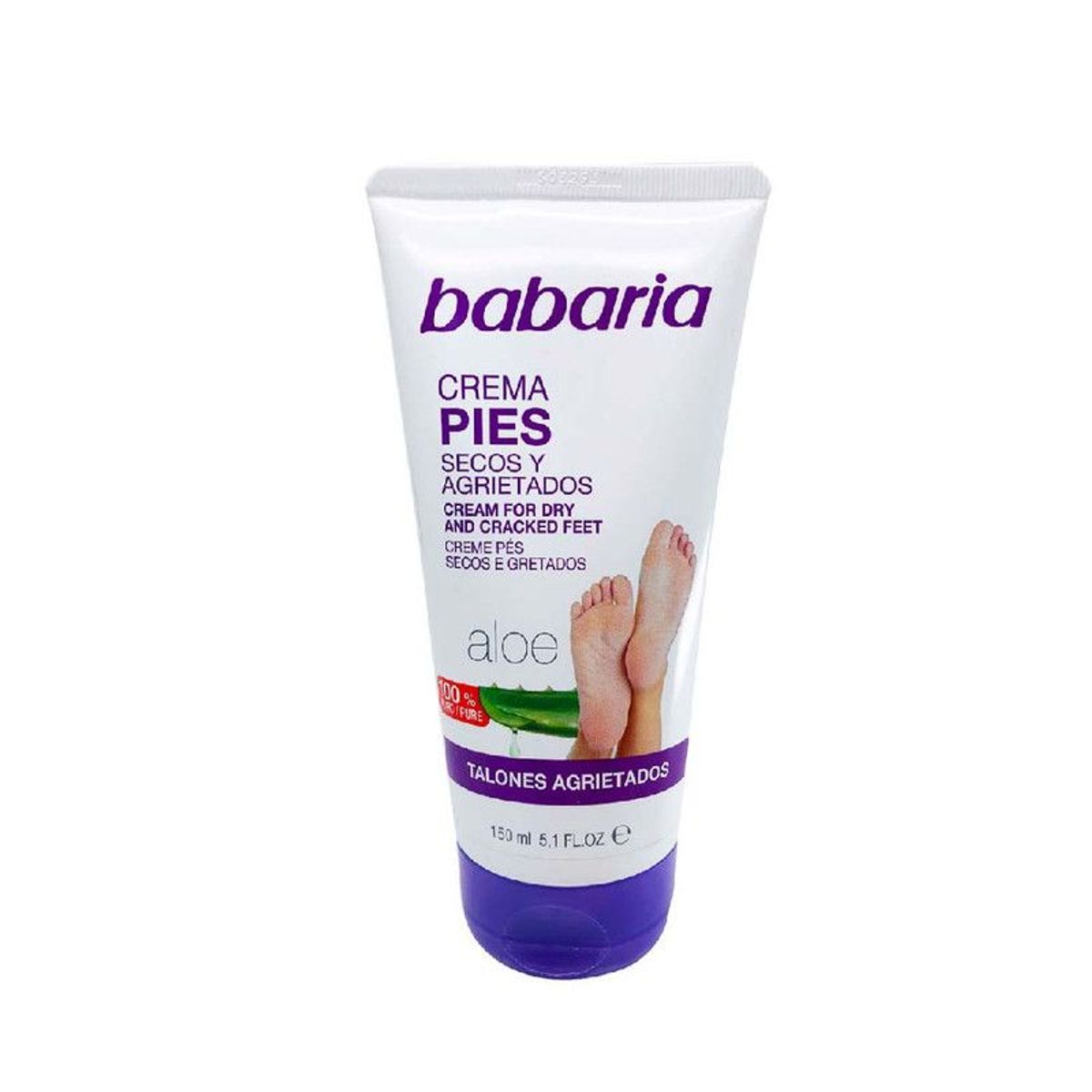 BABARIA - Crema para Pies Secos y Agrietados Babaria