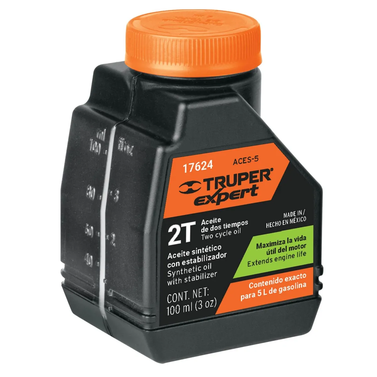 TRUPER - Aceite 2 tiempos para motores, 100 ml Truper