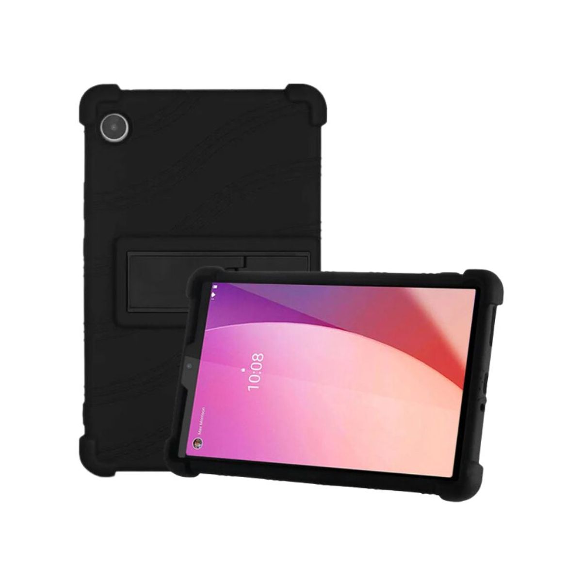 FUNDAANTIGOLPES - Funda de Silicona para Lenovo Tab M8 - Negro