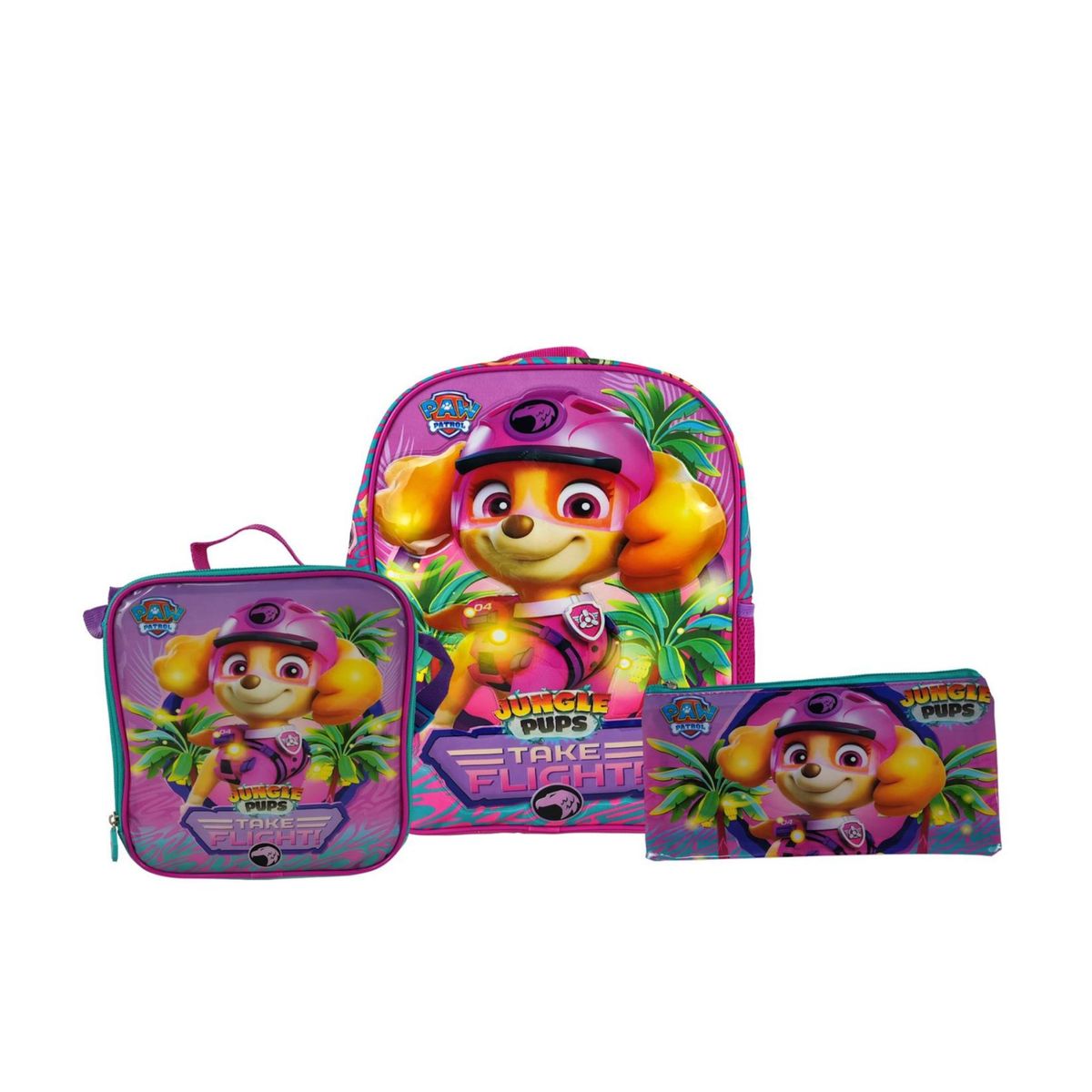SCOOL - Set mochila oficio lonchera y cartuchera Paw Patrol