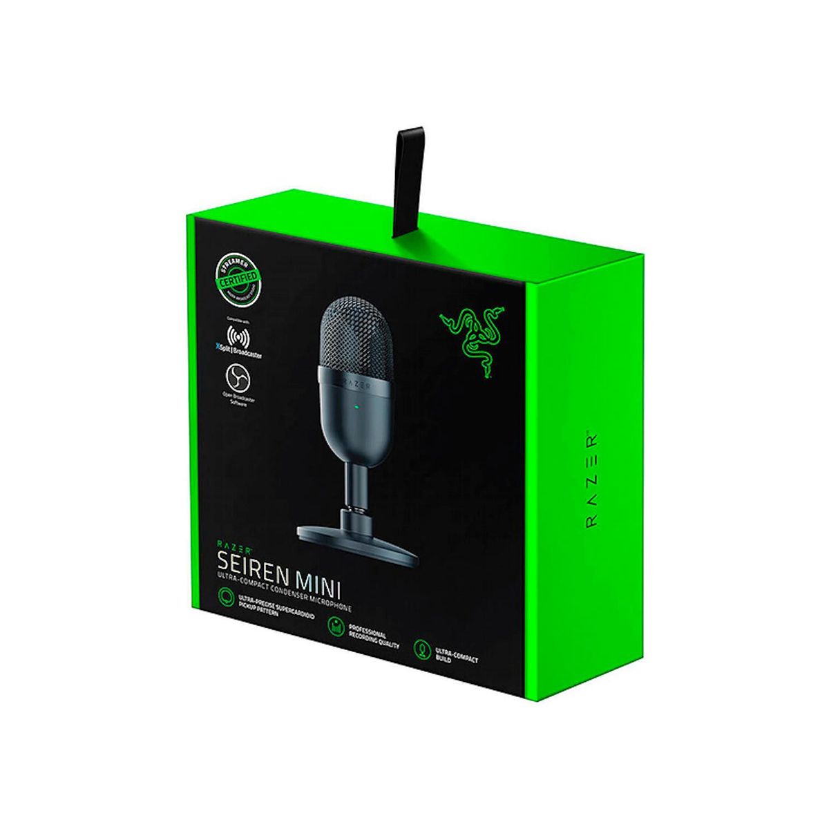 RAZER - Microfono Razer Seiren Mini Usb Streaming Supercardioide Black