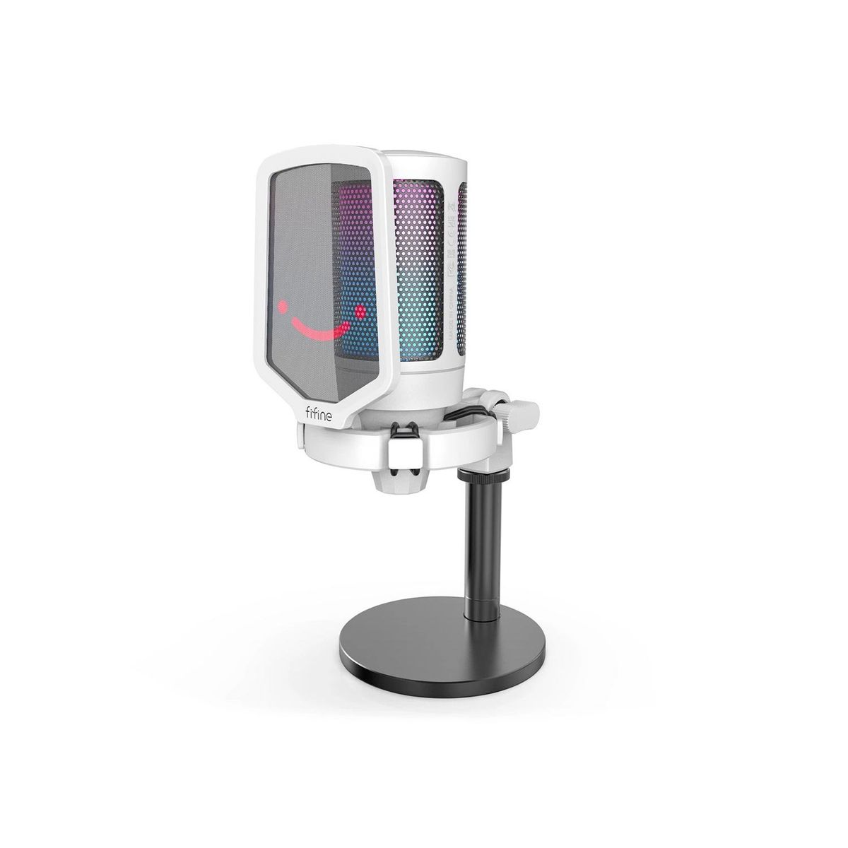 FIFINE - Microfono Gamer Fifine Ampligame A6V Usb Blanco