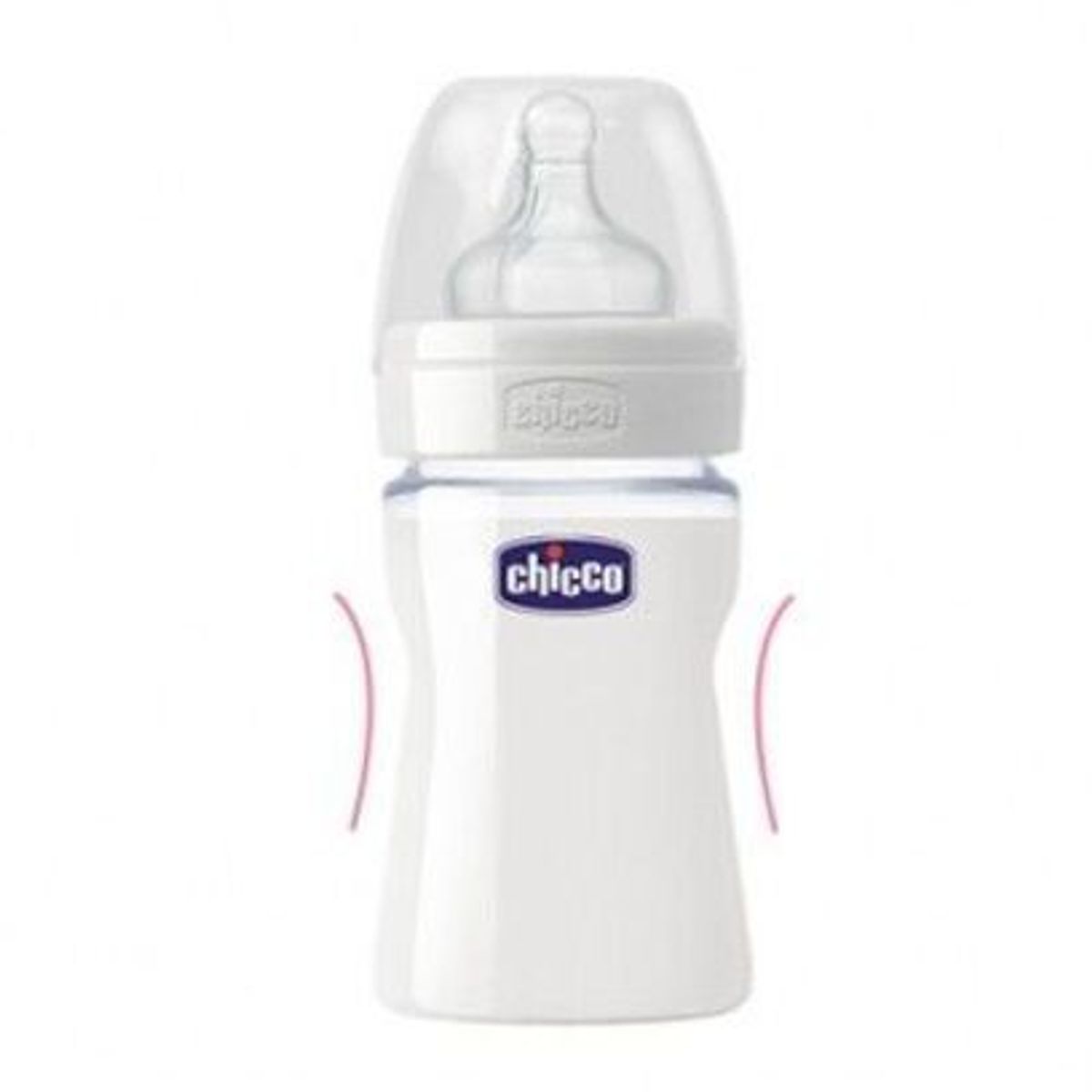 CHICCO - BIBERÓN DE VIDRIO 150 ML 5 ONZAS BOCA ANCHA CHICCO