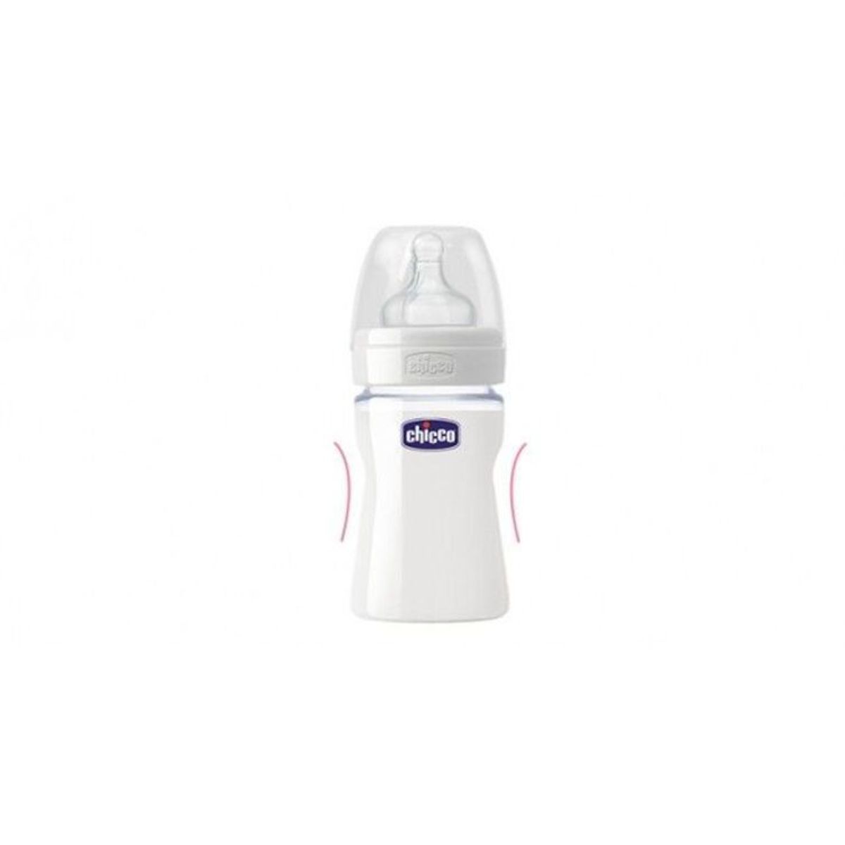 CHICCO - BIBERÓN DE VIDRIO 150 ML 5 ONZAS BOCA ANCHA CHICCO