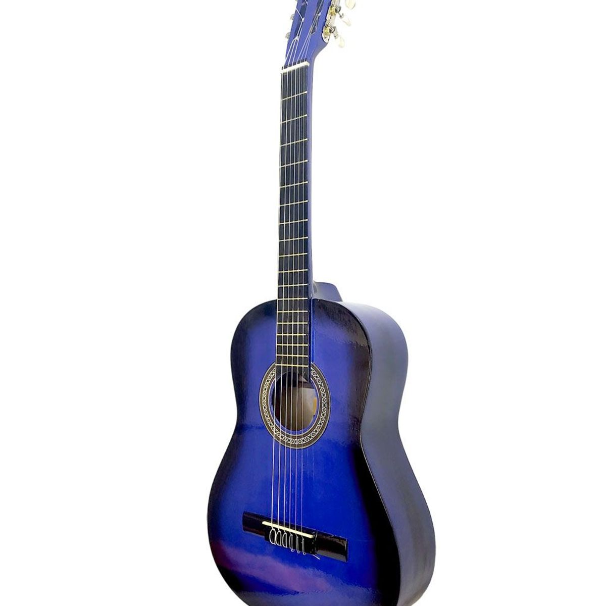 FEINZ - Nueva Guitarra Acústica Estudio con Acabado Rustico - Azul