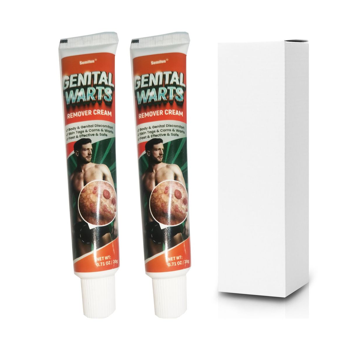 GENERICO - Crema removedora de verrugas VPH 2 und