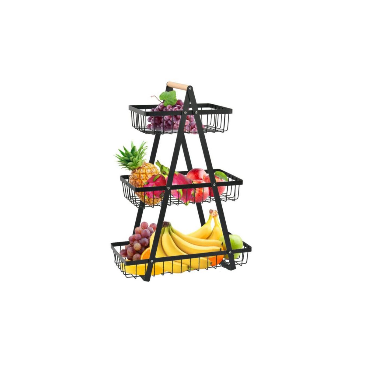 GENERICO - Frutero de 3 Niveles Moderna
