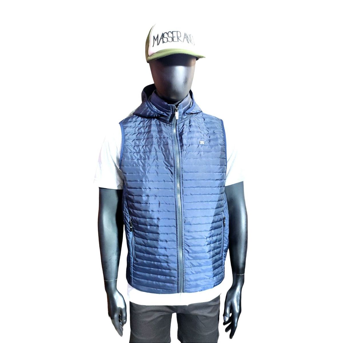 MASSERANO - chaleco capucha  hombre  MASSERANO