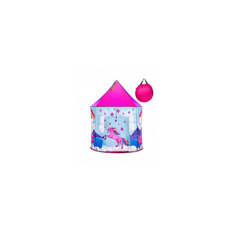 GENERICO - Carpa Castillo Casita Armable para Niñas Unicornio