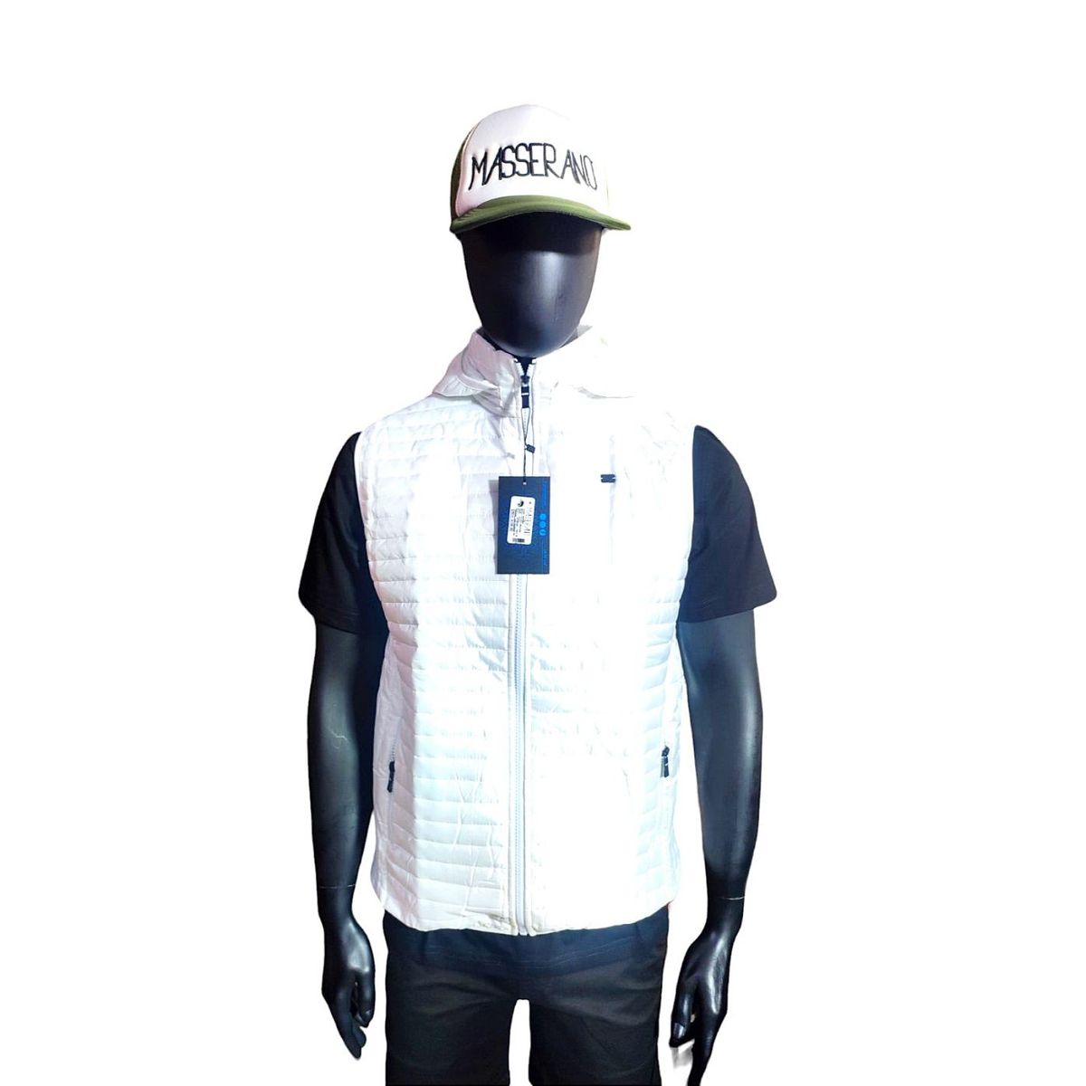 MASSERANO - chaleco capucha  hombre  MASSERANO