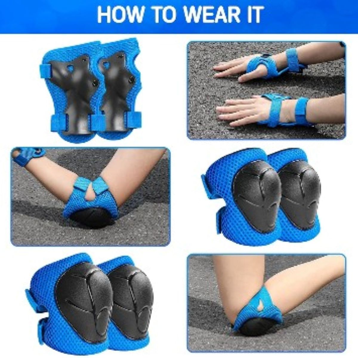 GENERICO - Equipo de Proteccion Niños Scooter Patinaje