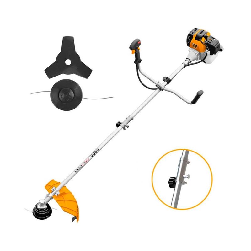 INGCO TOOLS - Dezmalesadora cortadora de cesped a gasolina 427cc Ingco
