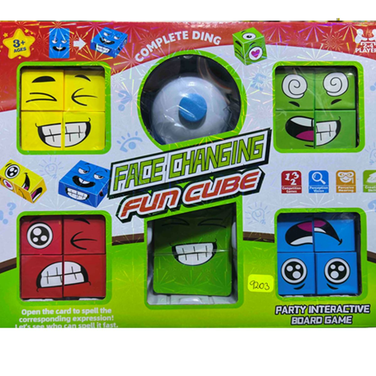 GENERICO - Juego de cubo que cambia la cara