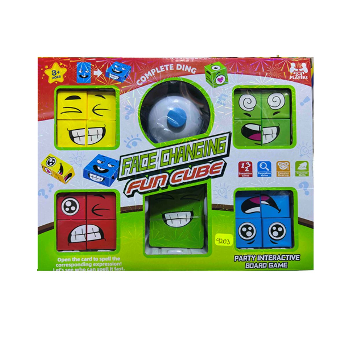 GENERICO - Juego de cubo que cambia la cara