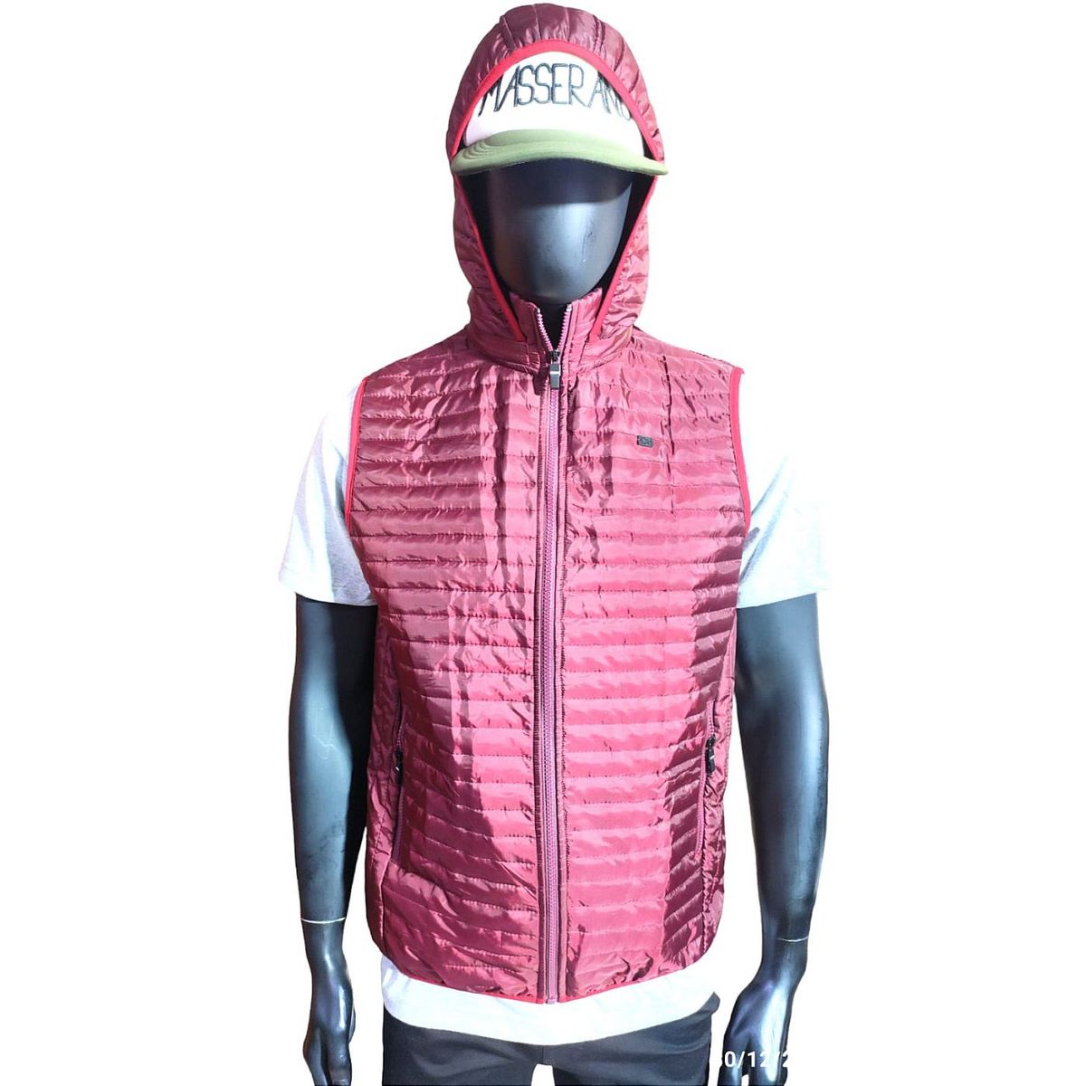 MASSERANO - chaleco capucha  hombre  MASSERANO