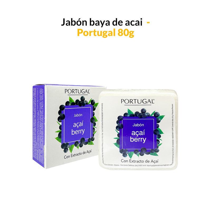 GENERICO - Jabon baya de acai 80g - Portugal
