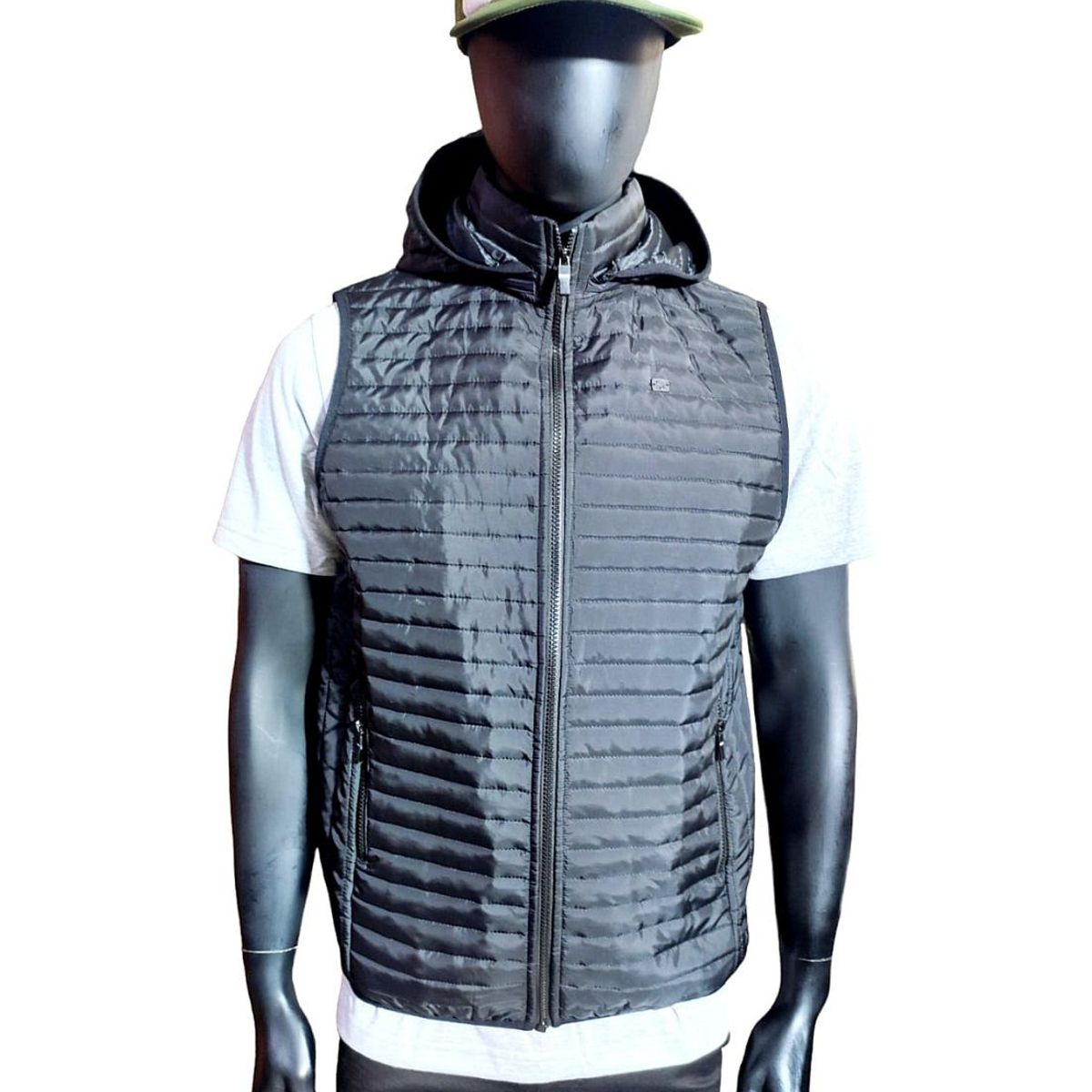 MASSERANO - chaleco capucha  hombre  MASSERANO