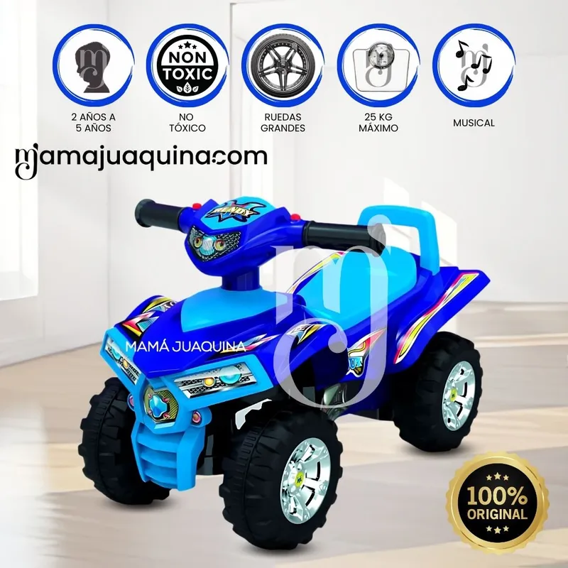 KINGDOM - Correpasillo Montable Kingdom «BABY EXPLORER» Blue