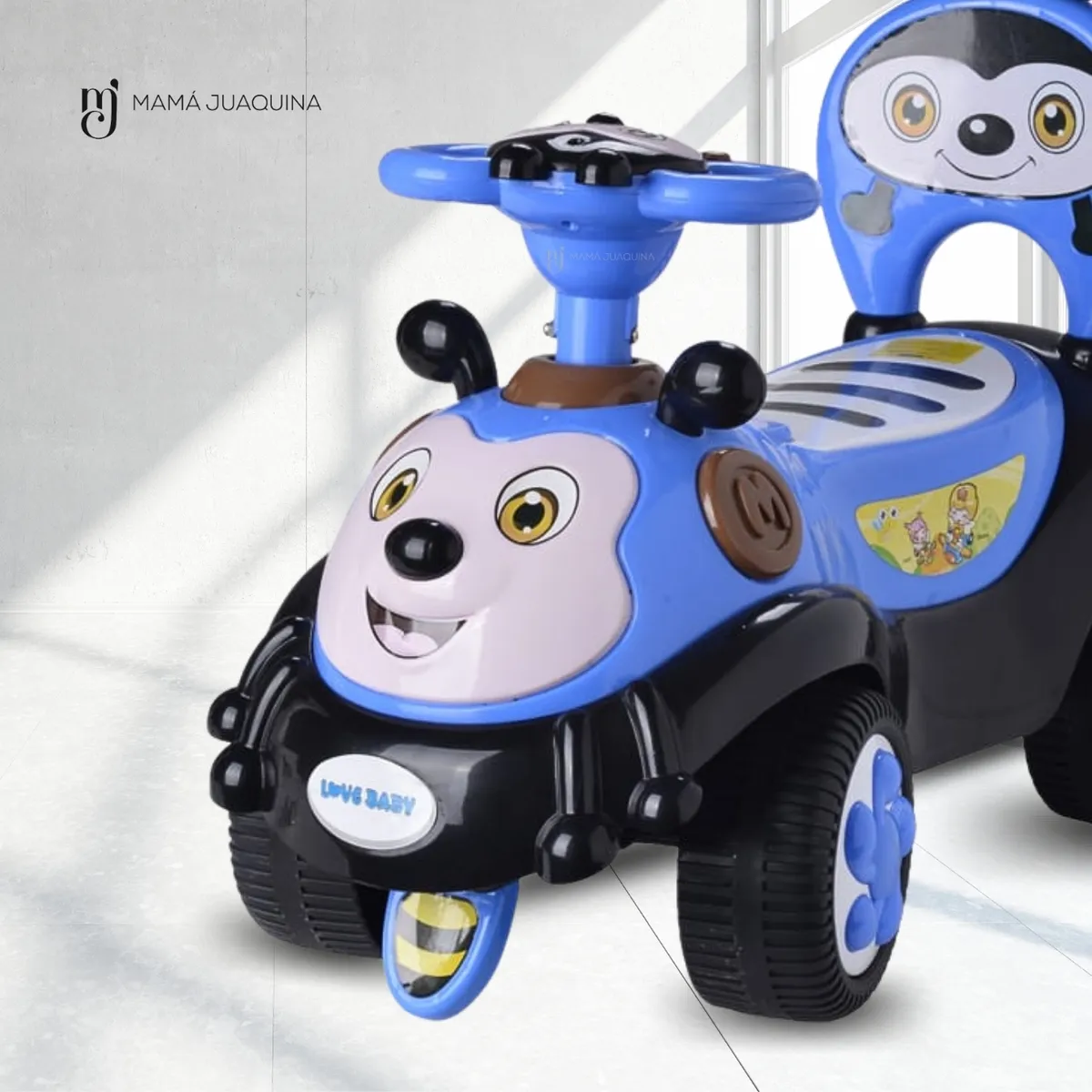 KINGDOM - Correpasillo Montable Kingdom «LITTLE DRIVER» Blue
