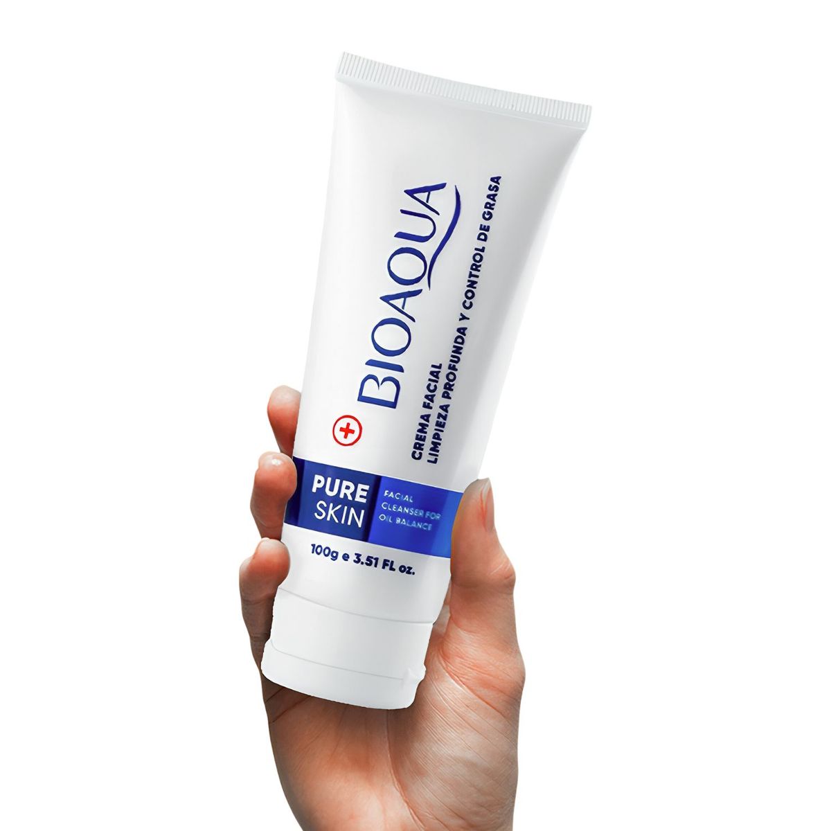 BIOAQUA - Crema Limpiadora Facial Bioaqua Pure Skin 100g Antiacné