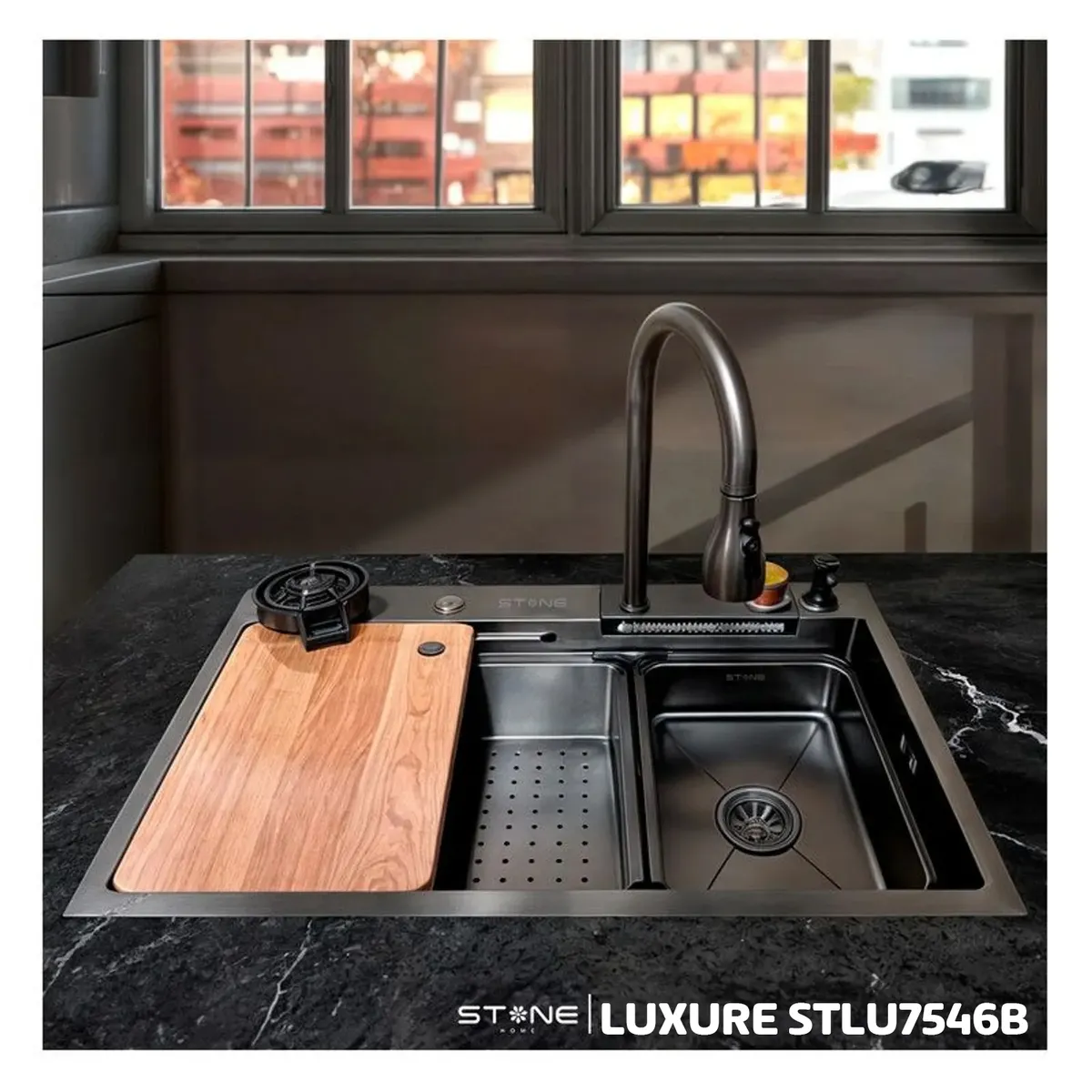 STONE - LAVADERO MULTIFUNCIONAL LUXURE NANOBLACK STPR7546B  STONE