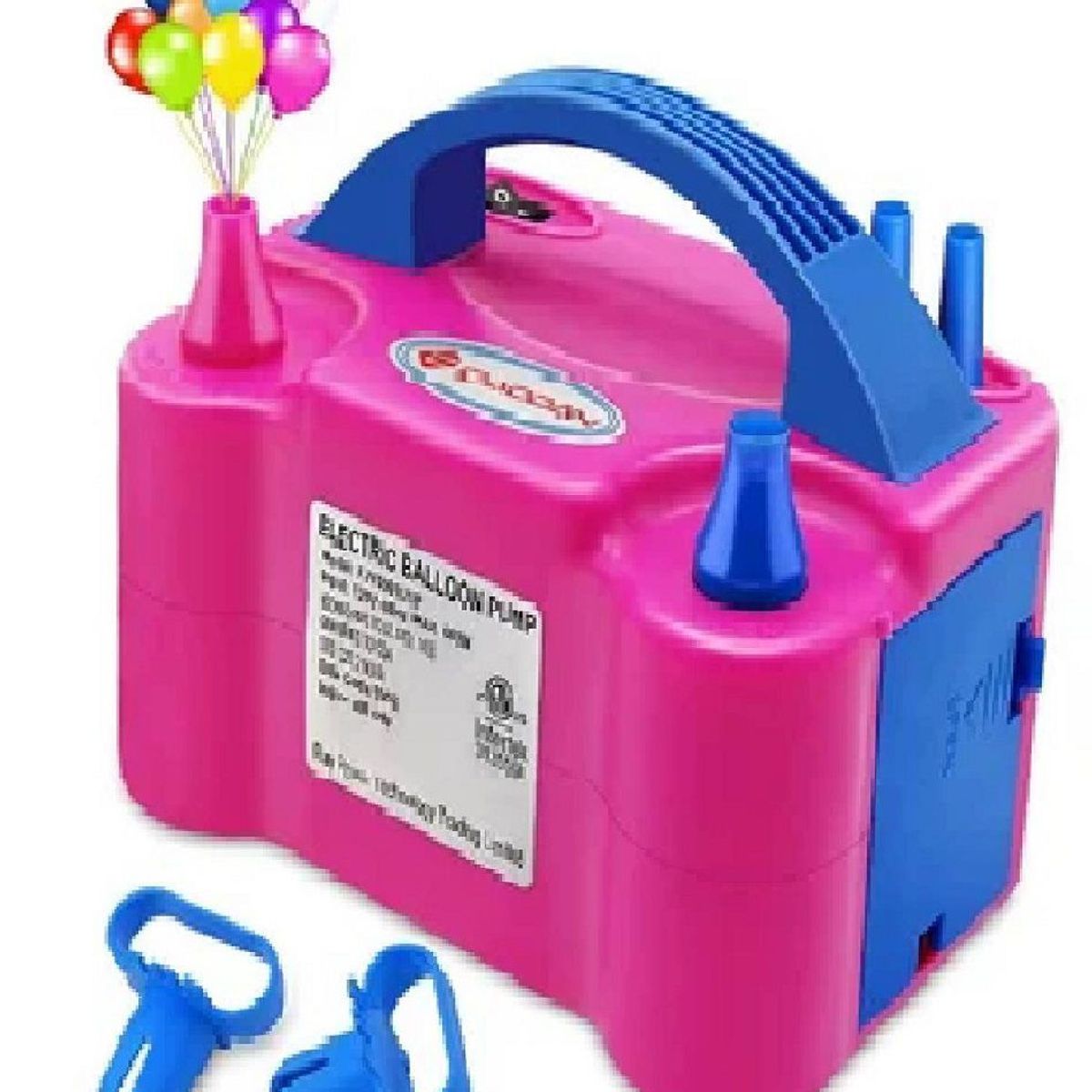 GENERICO - Maquina Inflador de Globos Eletrico Soplador Automatico