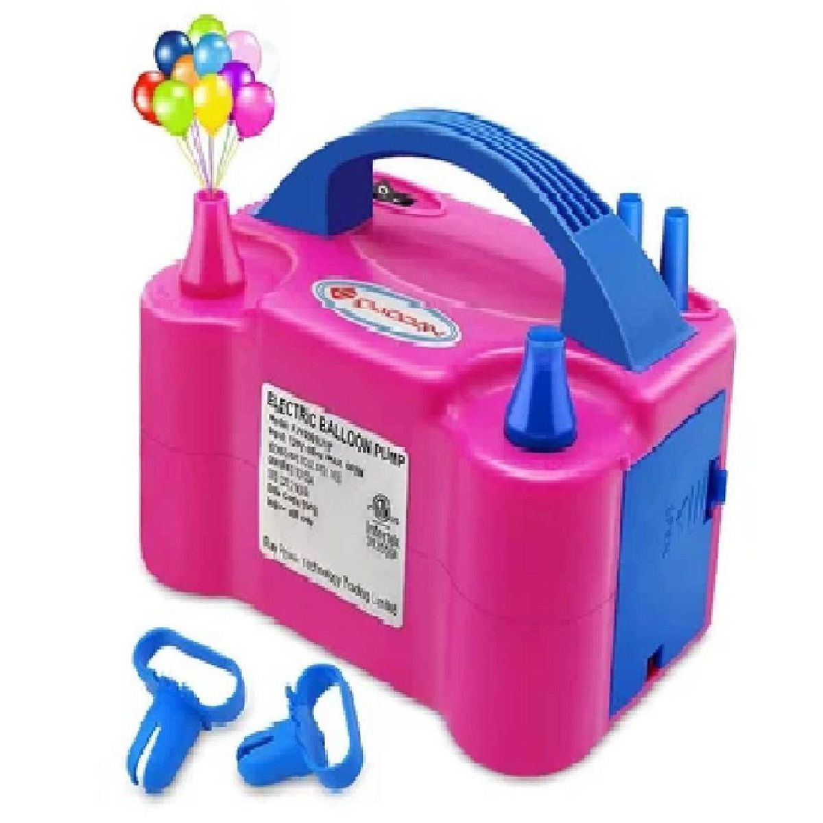 GENERICO - Maquina Inflador de Globos Eletrico Soplador Automatico